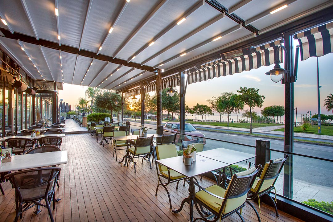 Hareketli tekstil tavan, Stella Pera Pergola