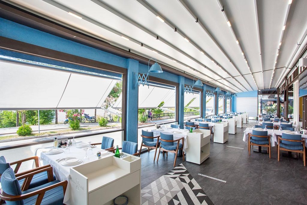 Hareketli tekstil tavan, Stella Pera Pergola