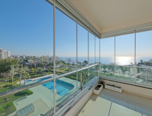 Folding Glass with Jalousie (Double Glazing)